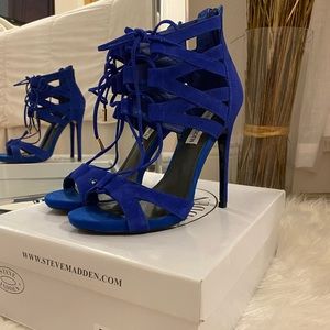 Sapphire Blue Heels